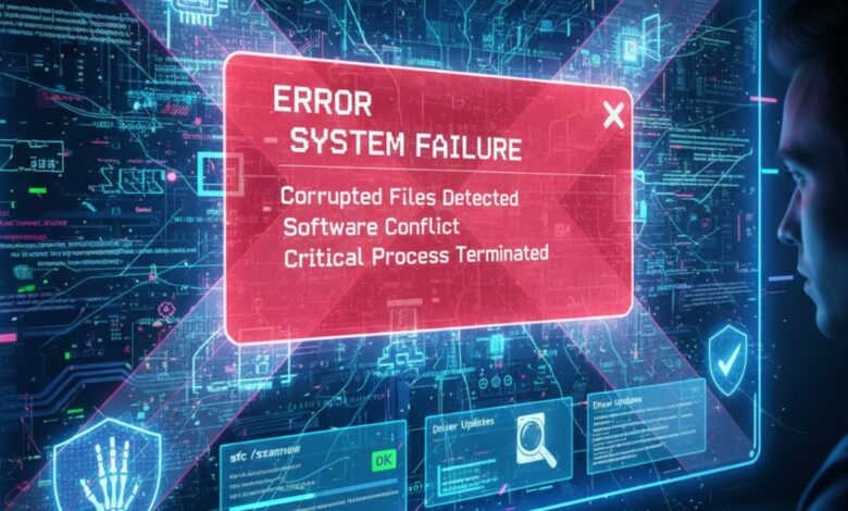 the Error Softout4.v6