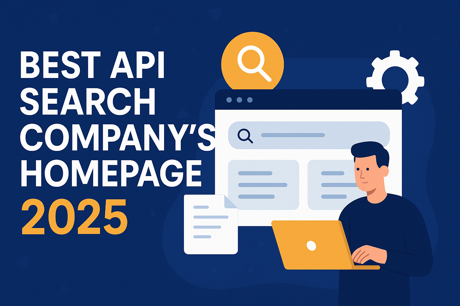 best API search company’s homepage