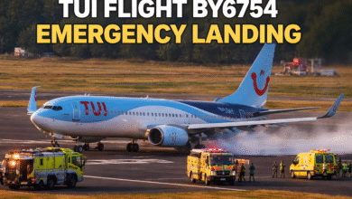 tui flight by6754 emergency landing