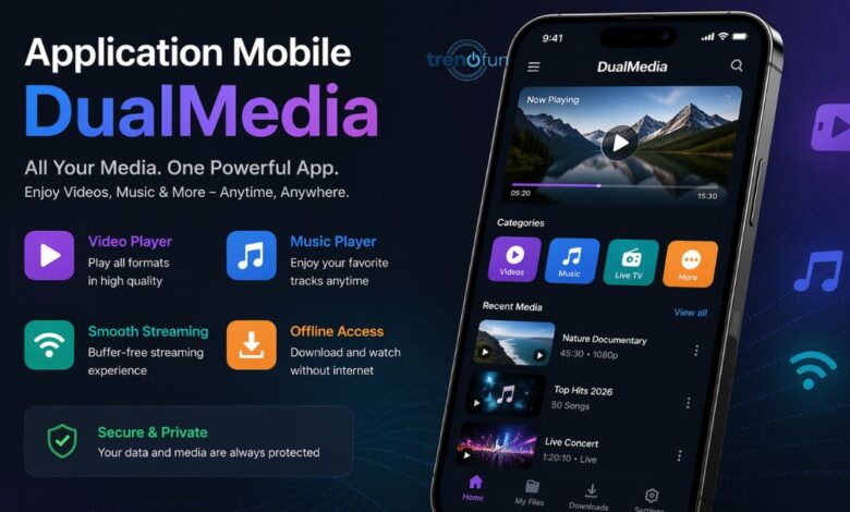 Application Mobile DualMedia