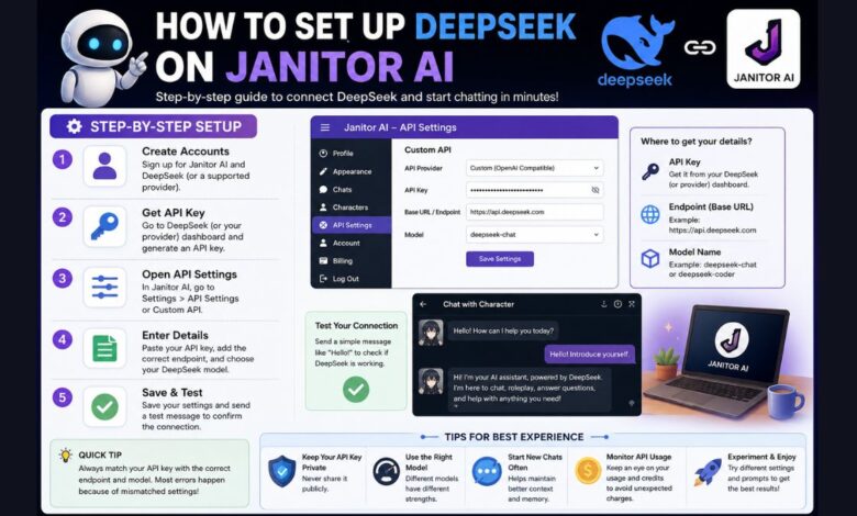 How to Set Up DeepSeek on Janitor AI